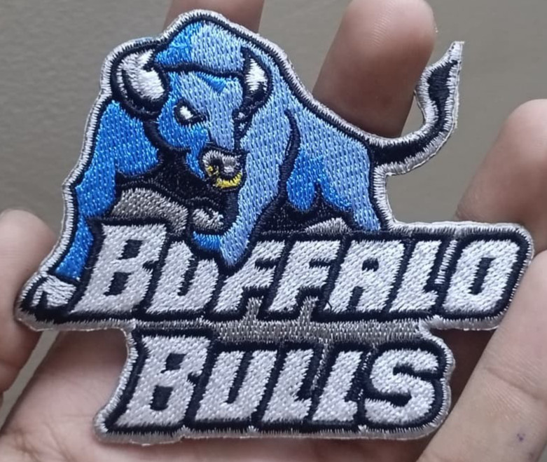 Buffalo Bulls NCAA Team Logo Iron On Patch - Sew Patch - Embroidered Patch