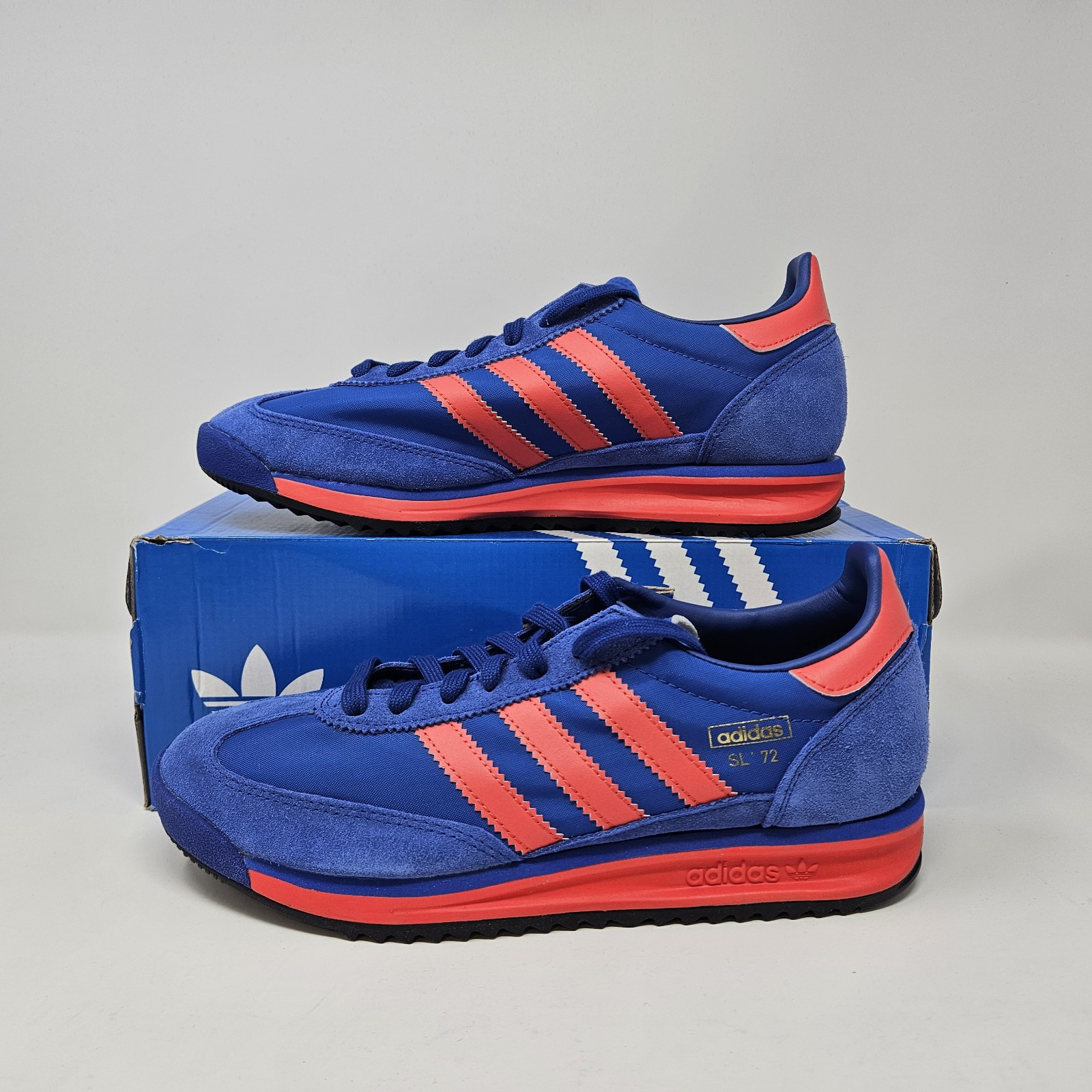 Adidas SL72 'Blue/Bright Red' Casual Sneakers / IG4648 / Men's Size 11.5