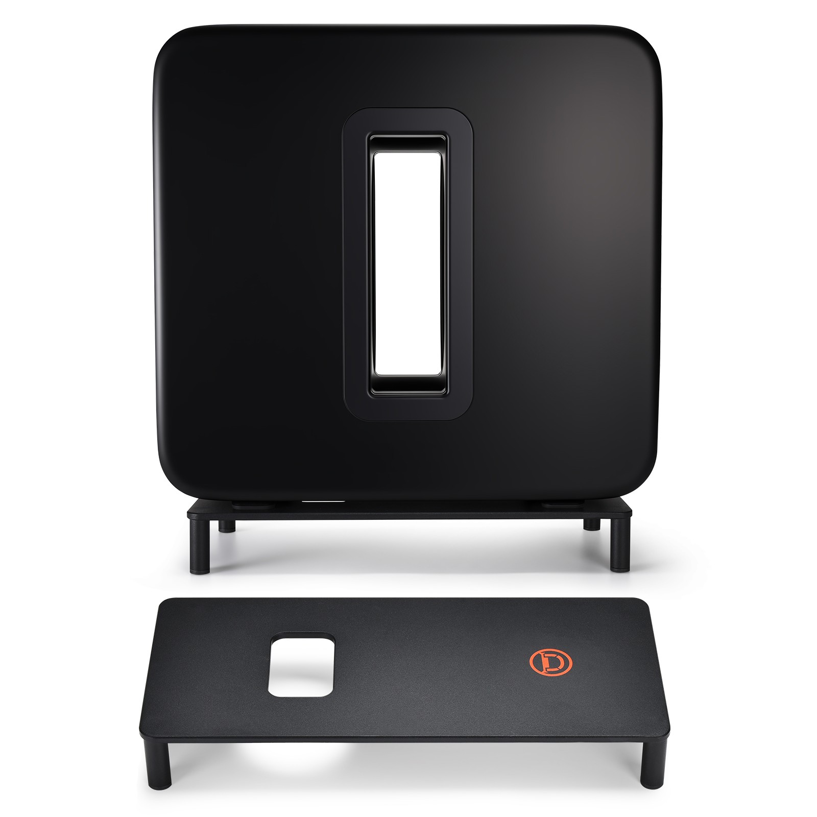 Carbon Steel Black Stand Holder Mount for Sonos Sub 4 Sub 3 Sub 2 Gen Subwoofer
