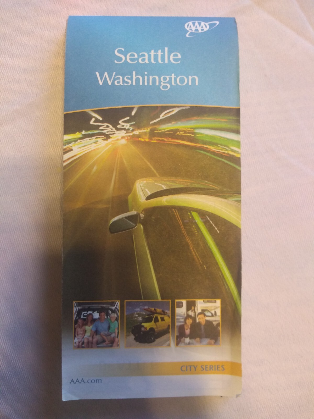 New Seattle Washington&Area City Street Map American Automobile Association 2017
