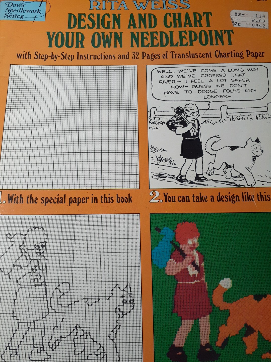 Design and Chart Your Own Needlepoint Rita Weiss with Step by Step Instructions