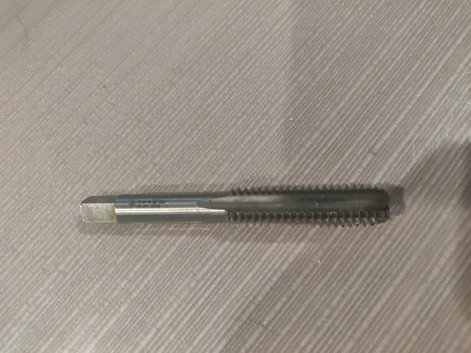 Cle-Line C62055 Straight Flute Tap, 7/16"-14, Bottoming, 4 Flutes NEW Never Used