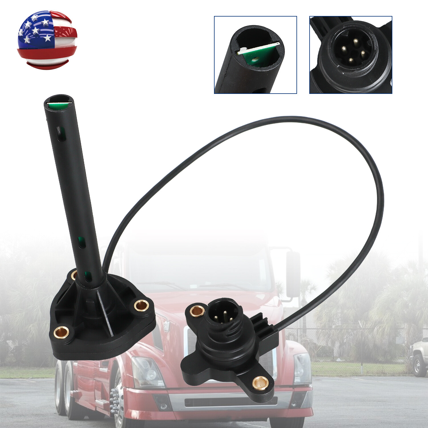 Oil Level Sensor Replacement Fits for Volvo 2005-2017 Truck Engine 21042447