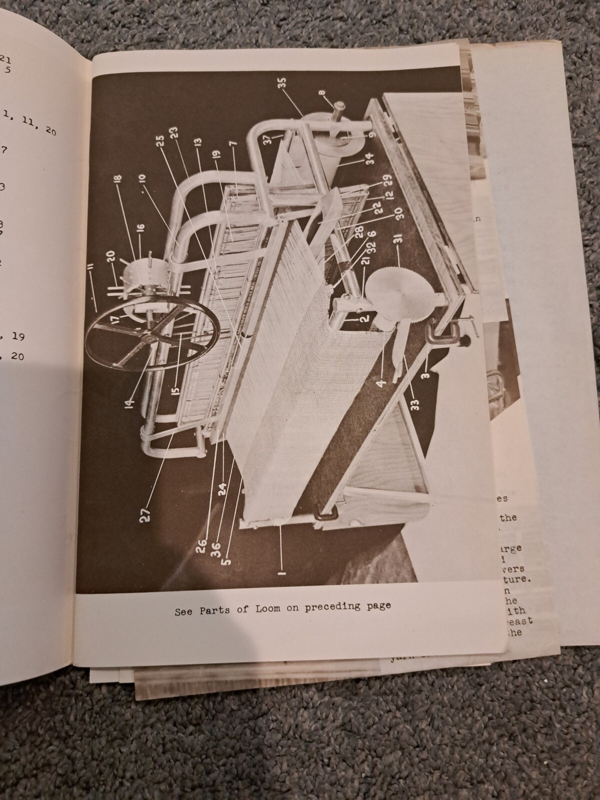 Instruction Book Hand-Skill Loom 1953 Manual