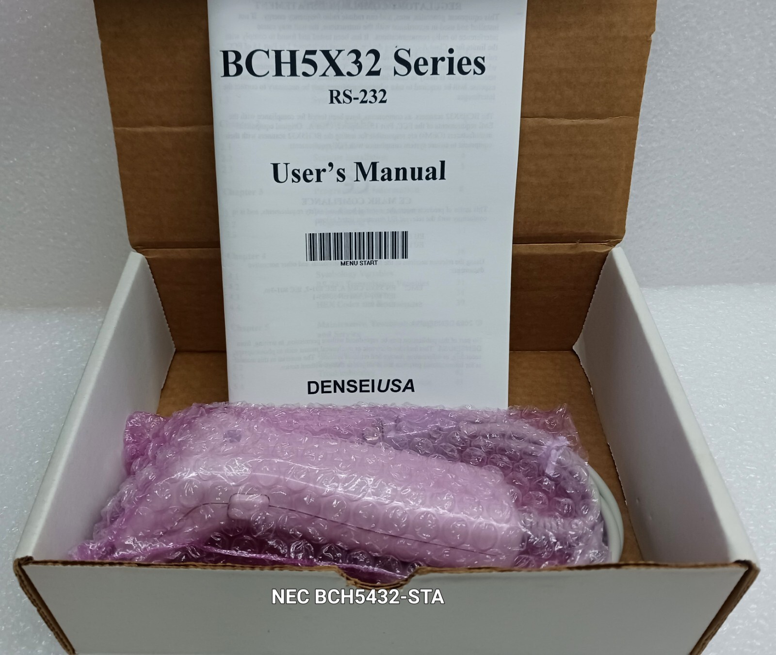 NEC BCH5432- STA Handheld Barcode Reader (New Open Box)