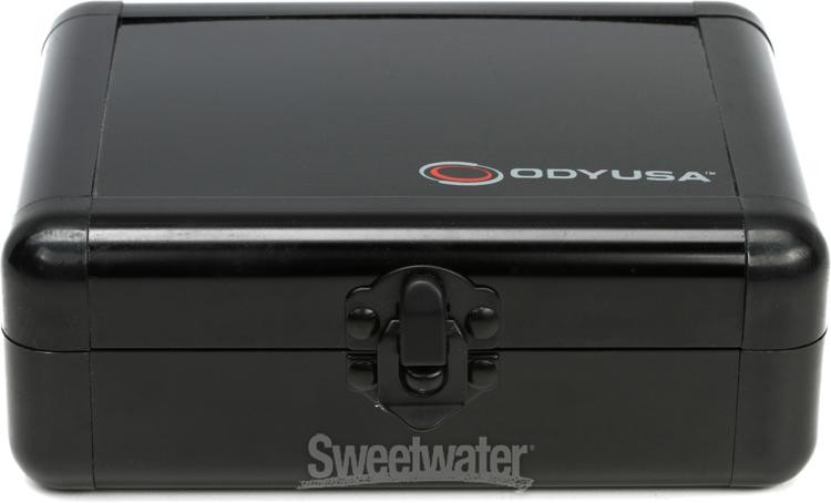 Odyssey KCC2PR2BL Dual Turntable Cartridge Case - Black