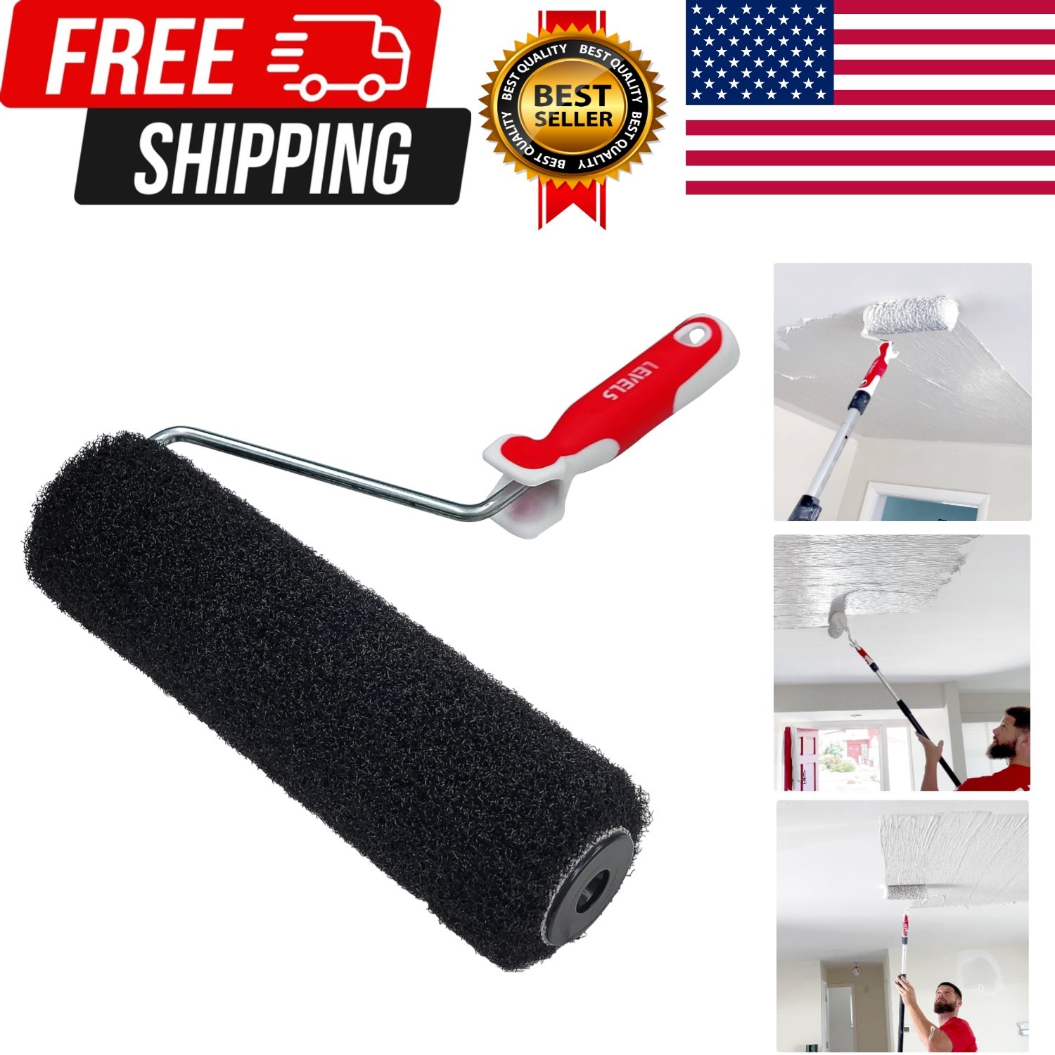 12" Drywall Compound Roller |