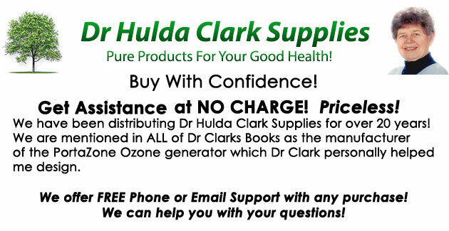 Dr Hulda Clark Parasite Cleanse - Freeze-Dried Black Walnut Caps,Cloves,Wormwood
