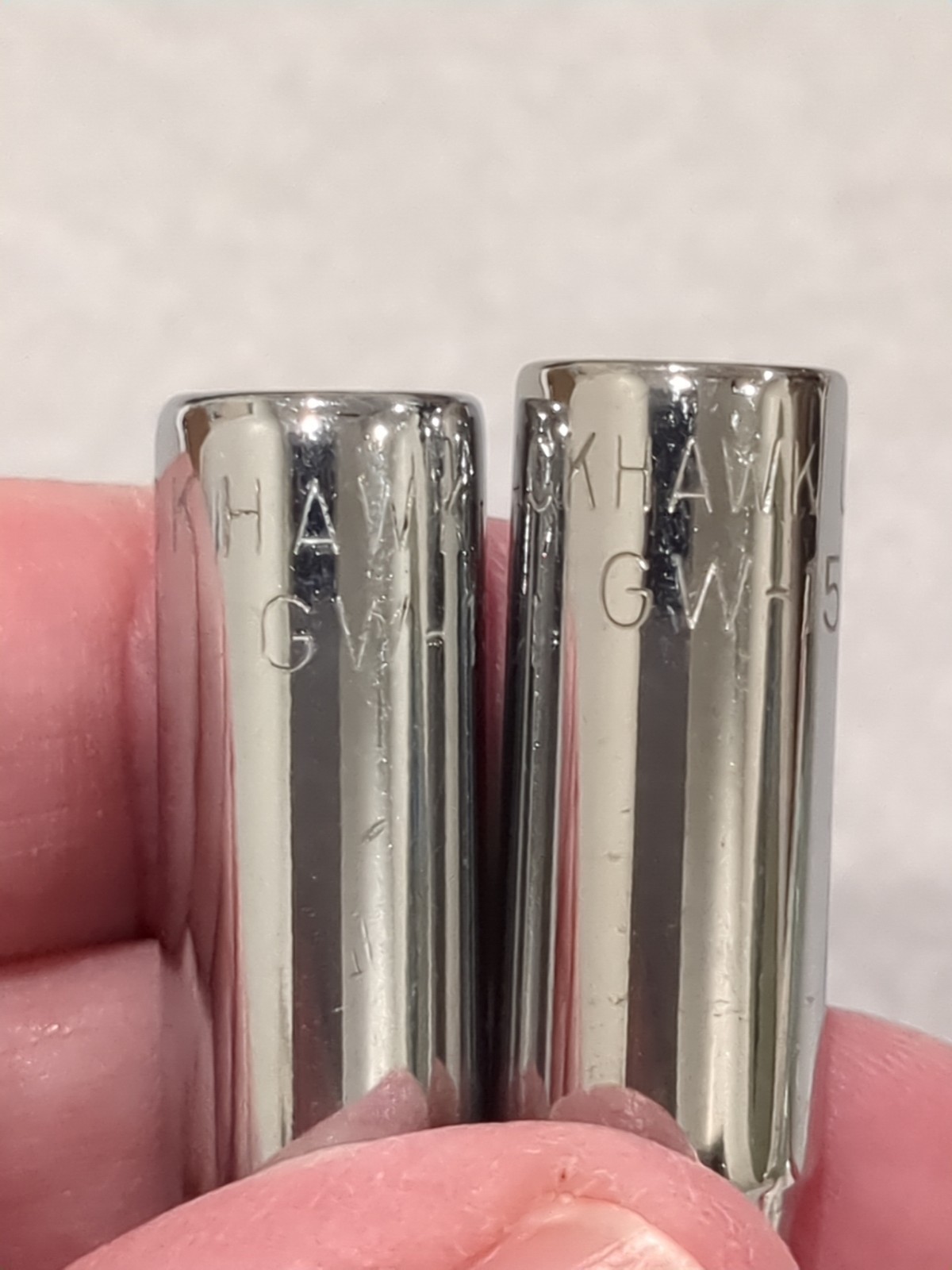 2x BLACKHAWK 9/32" + 1/4" Deep Socket 1/4" Drive 6-Pt USA