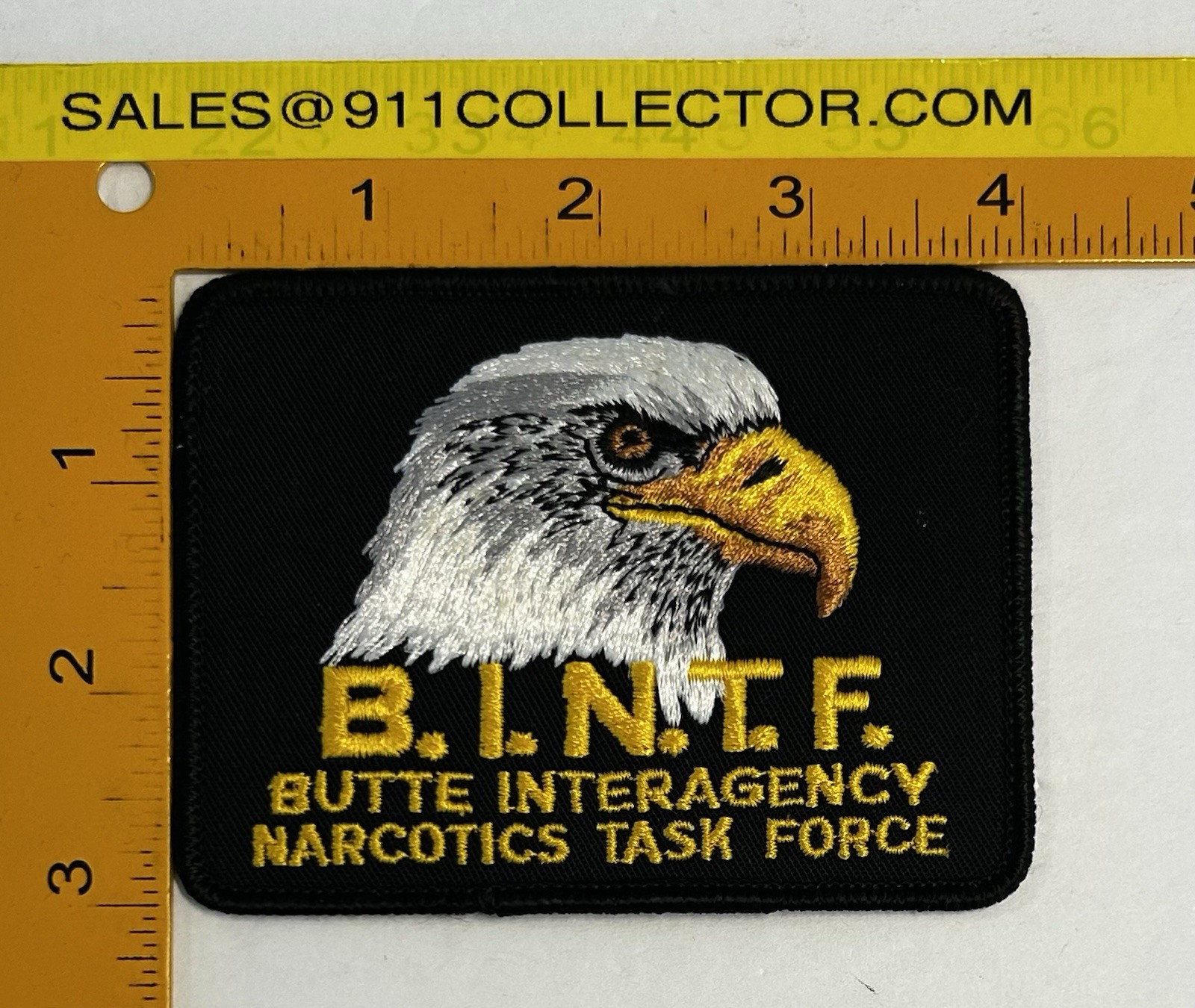 CALIFORNIA CA BUTTE COUNTY INTERAGENCY NARCOTICS TASK FORCE PATCH EAGLE #PDD27