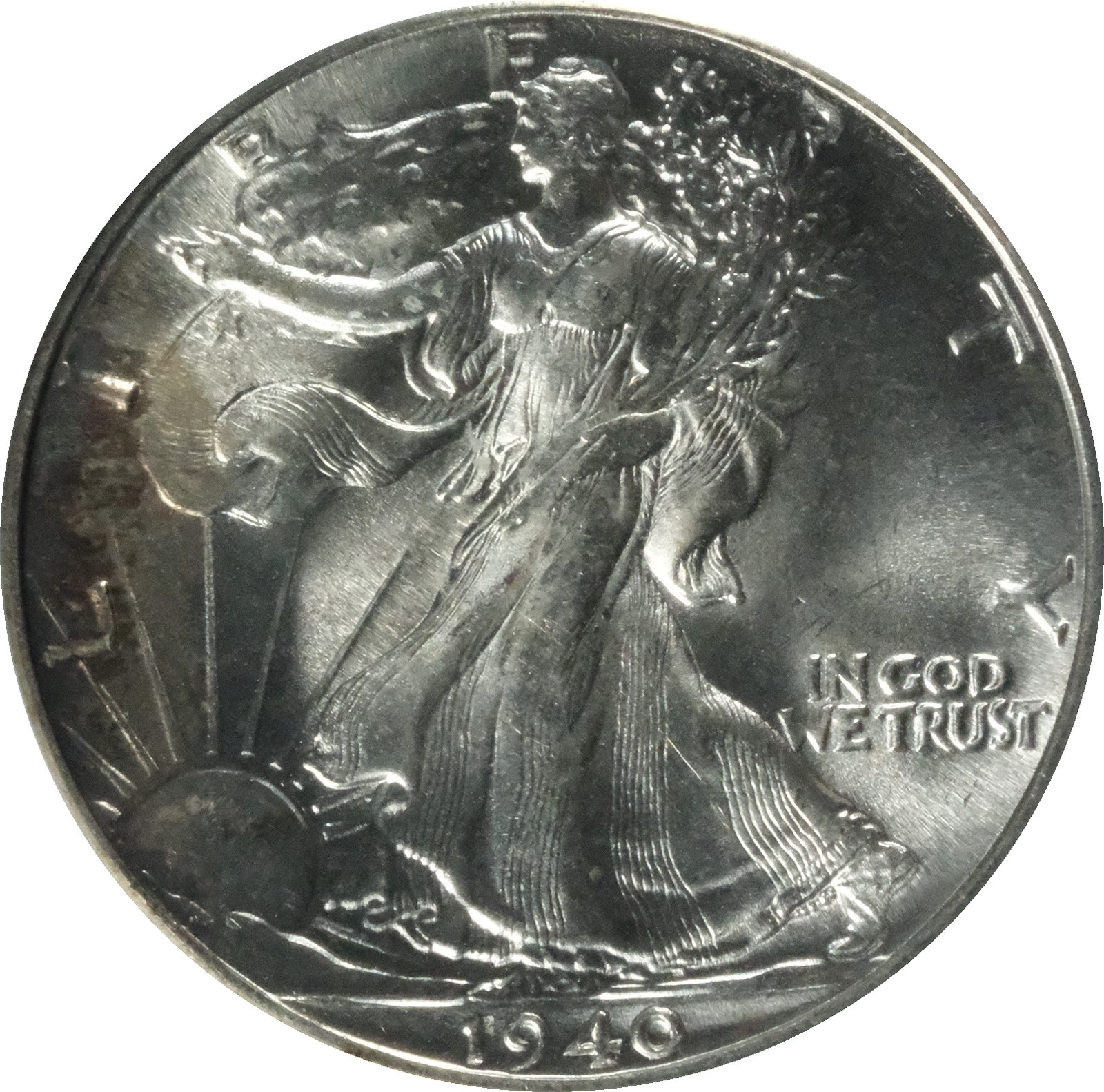 1940 MS65 Walking Liberty Half Dollar PCGS 11209652
