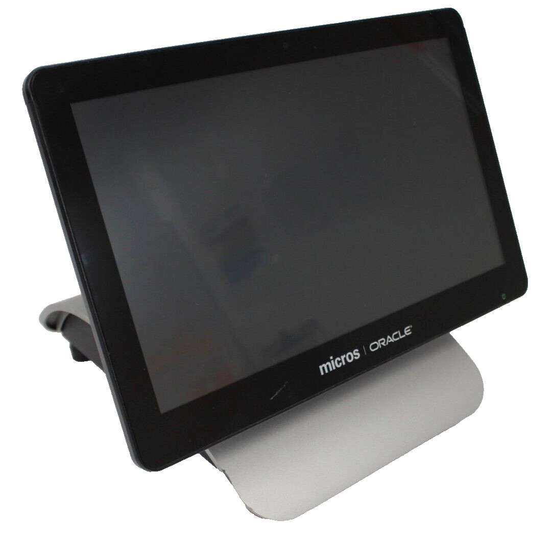 Oracle Micros Workstation 6 7346027t POS w/ Adjustable Stand 8GB RAM 128GB SSD