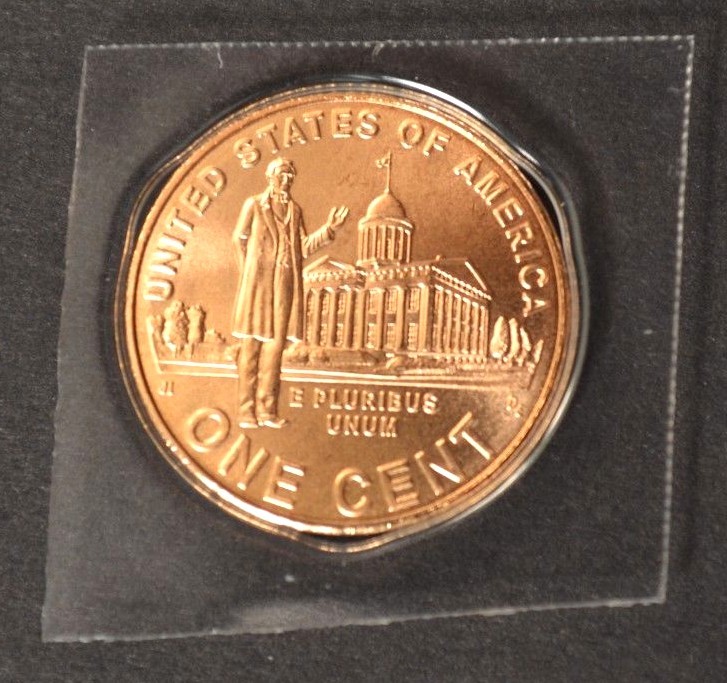 2009 P Lincoln "Professional Life" Cent  Satin Finish Copper Penny