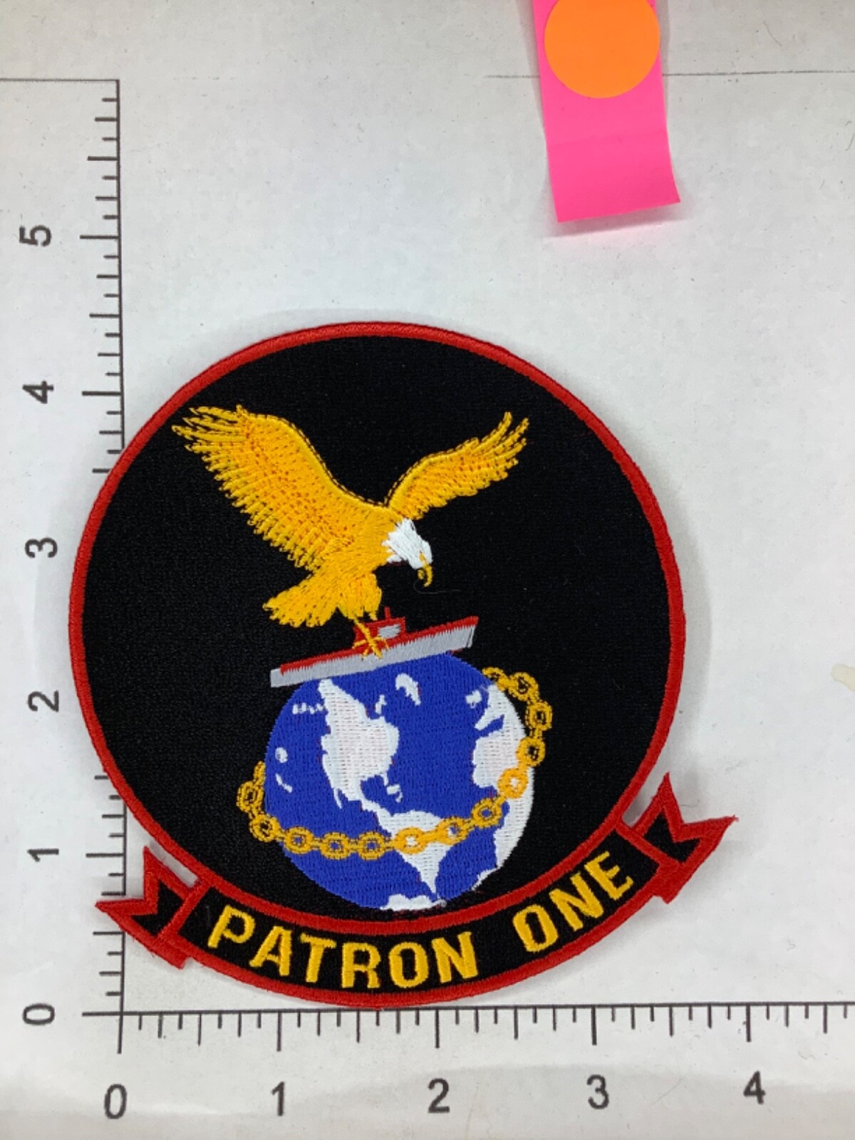 US NAVY PATRON 1 SQUADRON PATCH
