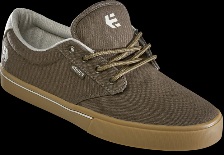 Etnies Men's Jameson 2 Eco Skate Shoe Brown/Tan/Gum - 4101000323-214, Brown/Tan/