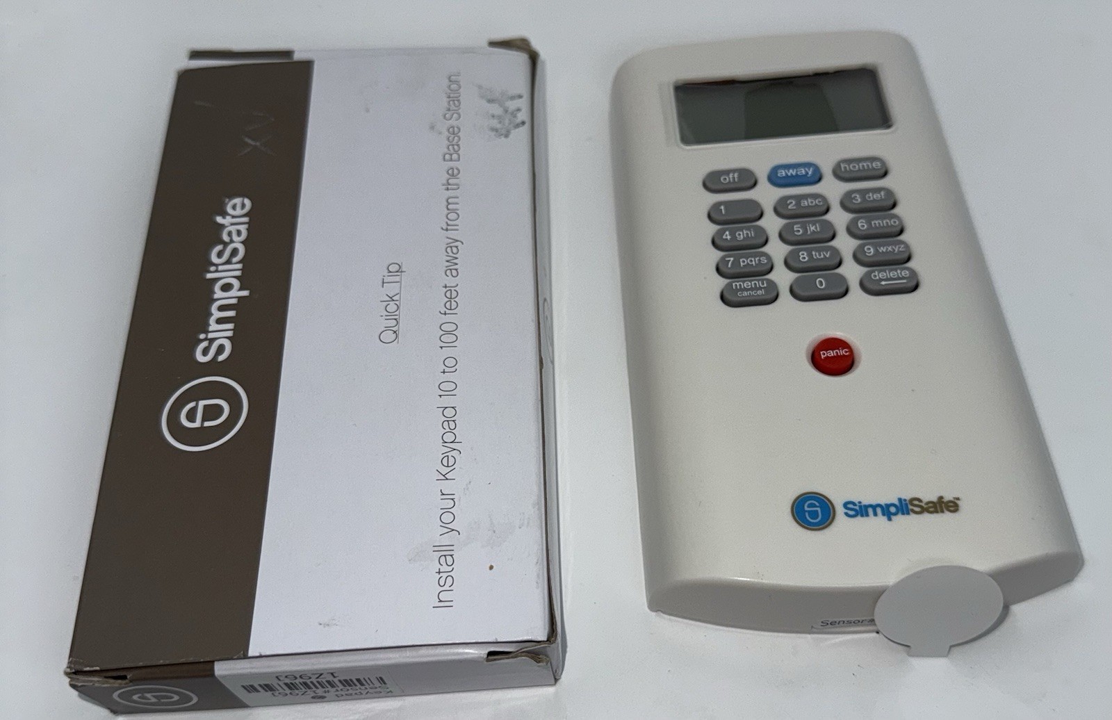 NEW! SimpliSafe 1Z96J WIRELESS KEYPAD SENSOR Home & Business Security System