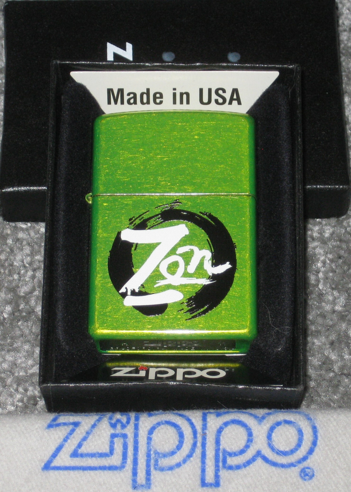 ZIPPO LIGHTER CLUB Lighter ZEN LOGO 2011 LURID Mint in Box NEW
