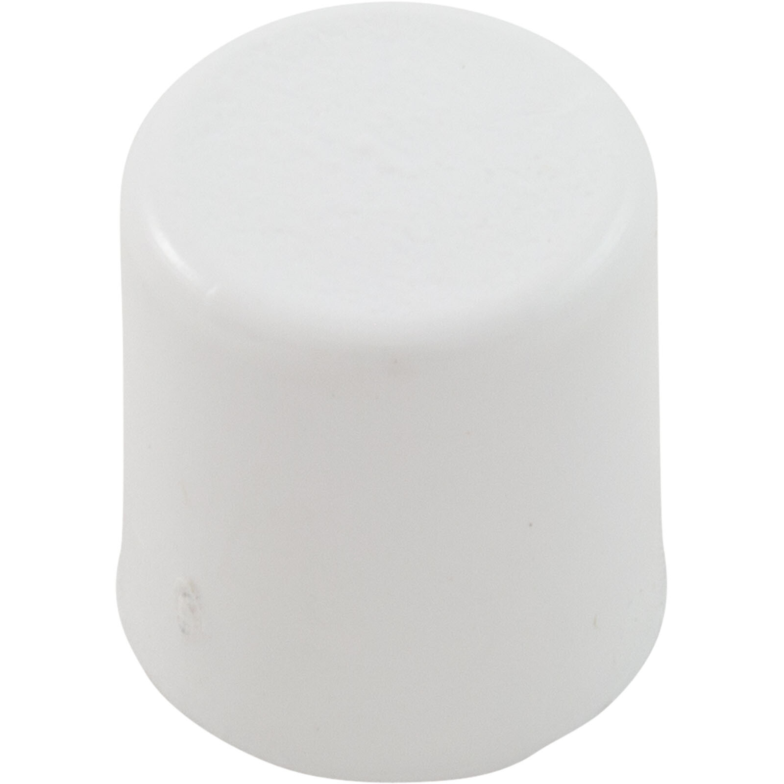 Plug, 3/8"Barb, Cap Style - White