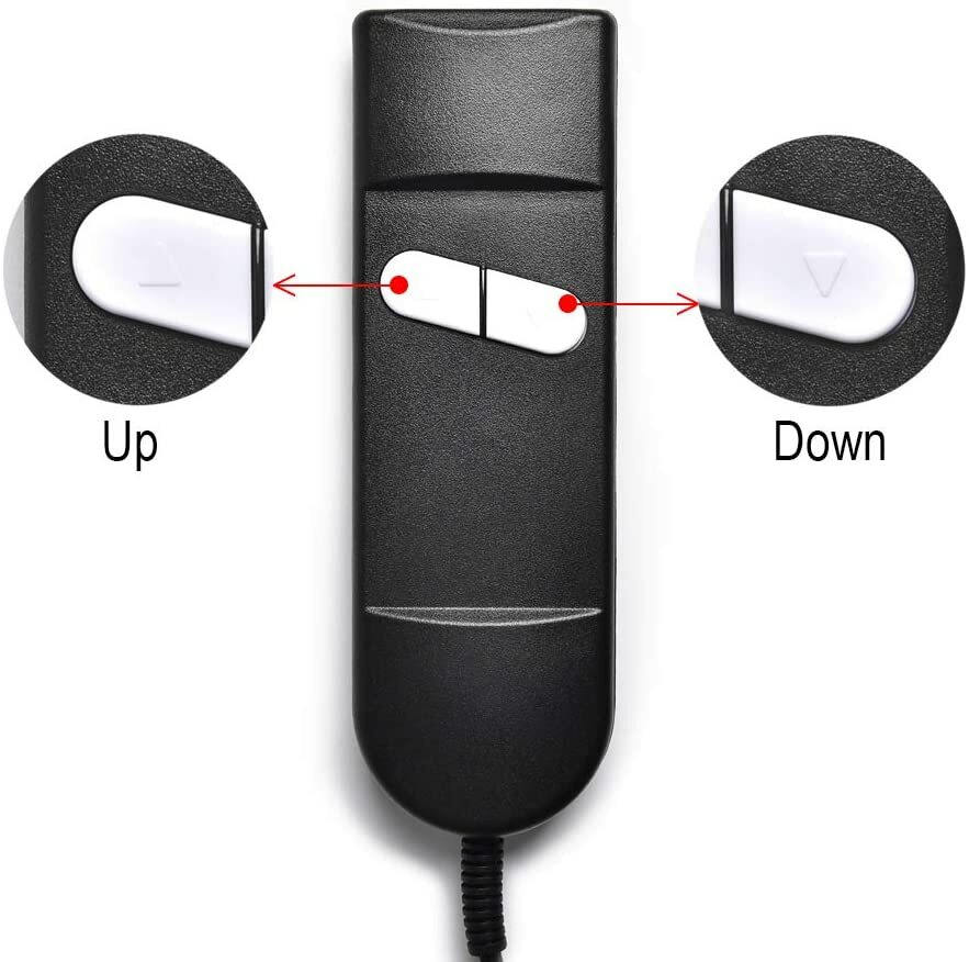 2-Button Hand Remote Control for Pride Golden Lift Okin Chair power Recliner 90°