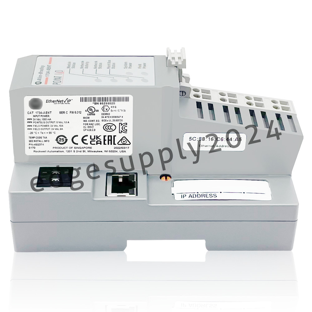 Allen Bradley 1734-AENT POINT I/O Ethernet Network Adaptor Factory Sealed New