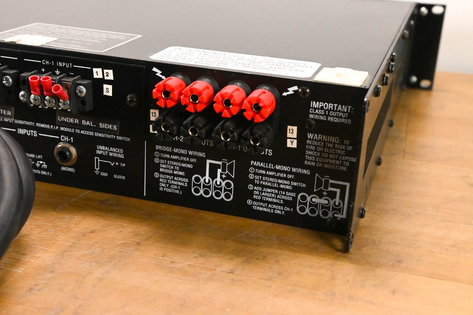 Crown Macro-Tech 3600VZ 2-Channel Power Amplifier CG01ZTH