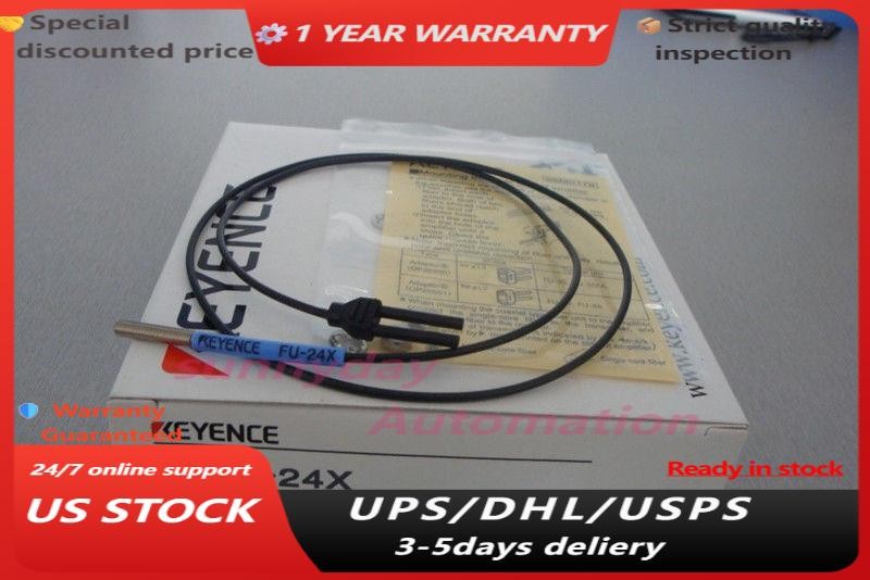 FU-24X Fiber Optic Sensor FU24X Cable New In Box / #T7-  US Free TAX