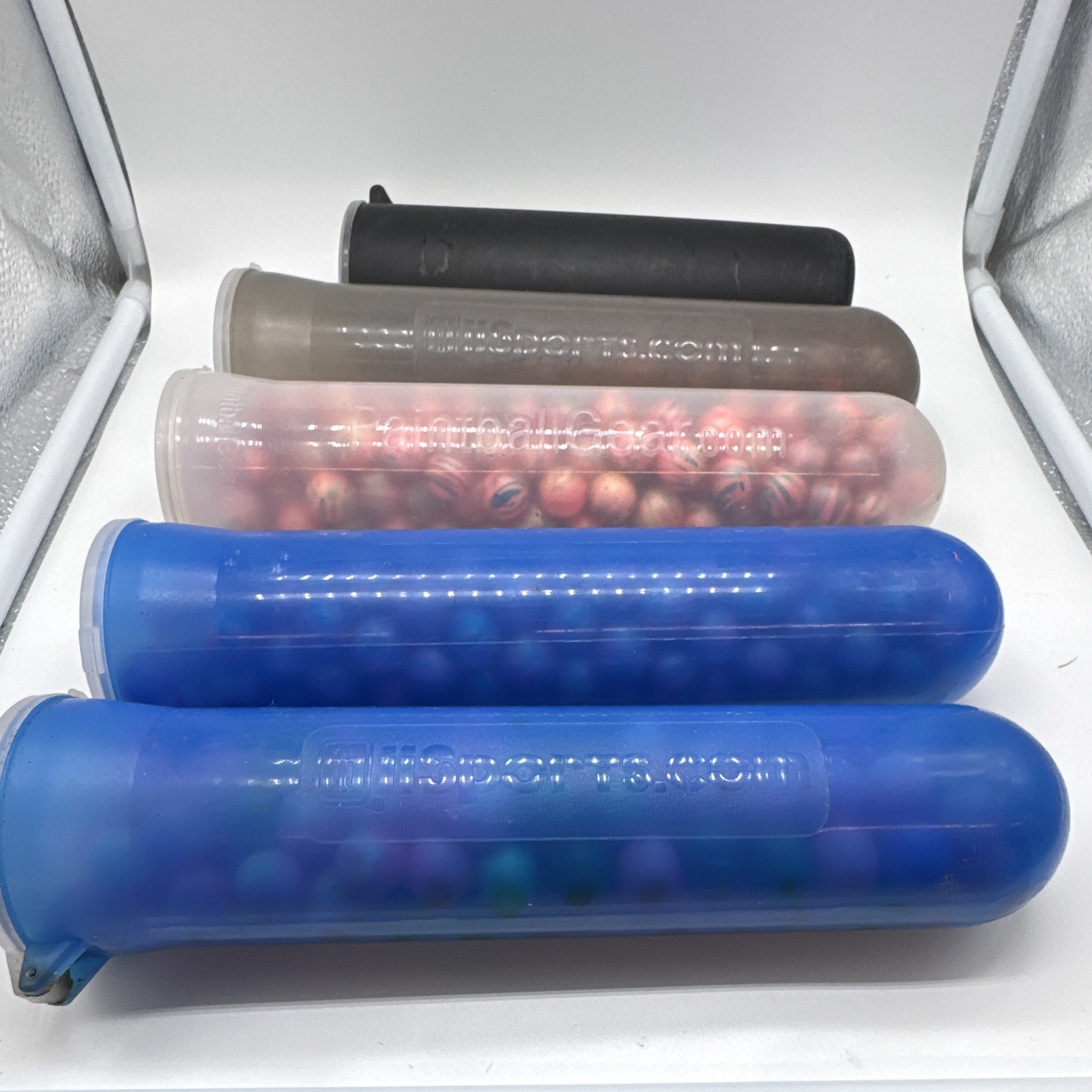 Paint Ball Containers with PaintBalls
