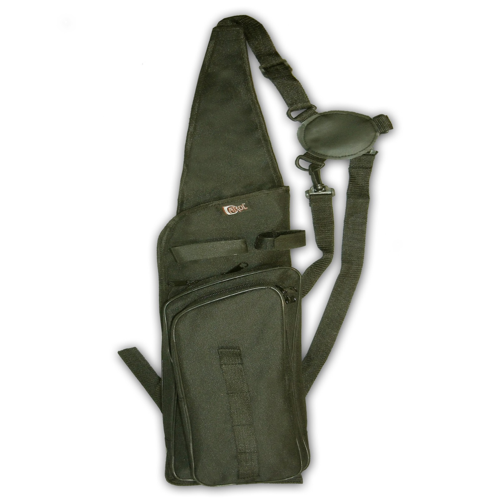 ARCHERY SHOULDER BACK ARROW QUIVER BAG WITH LIMBS & RISER POCKET