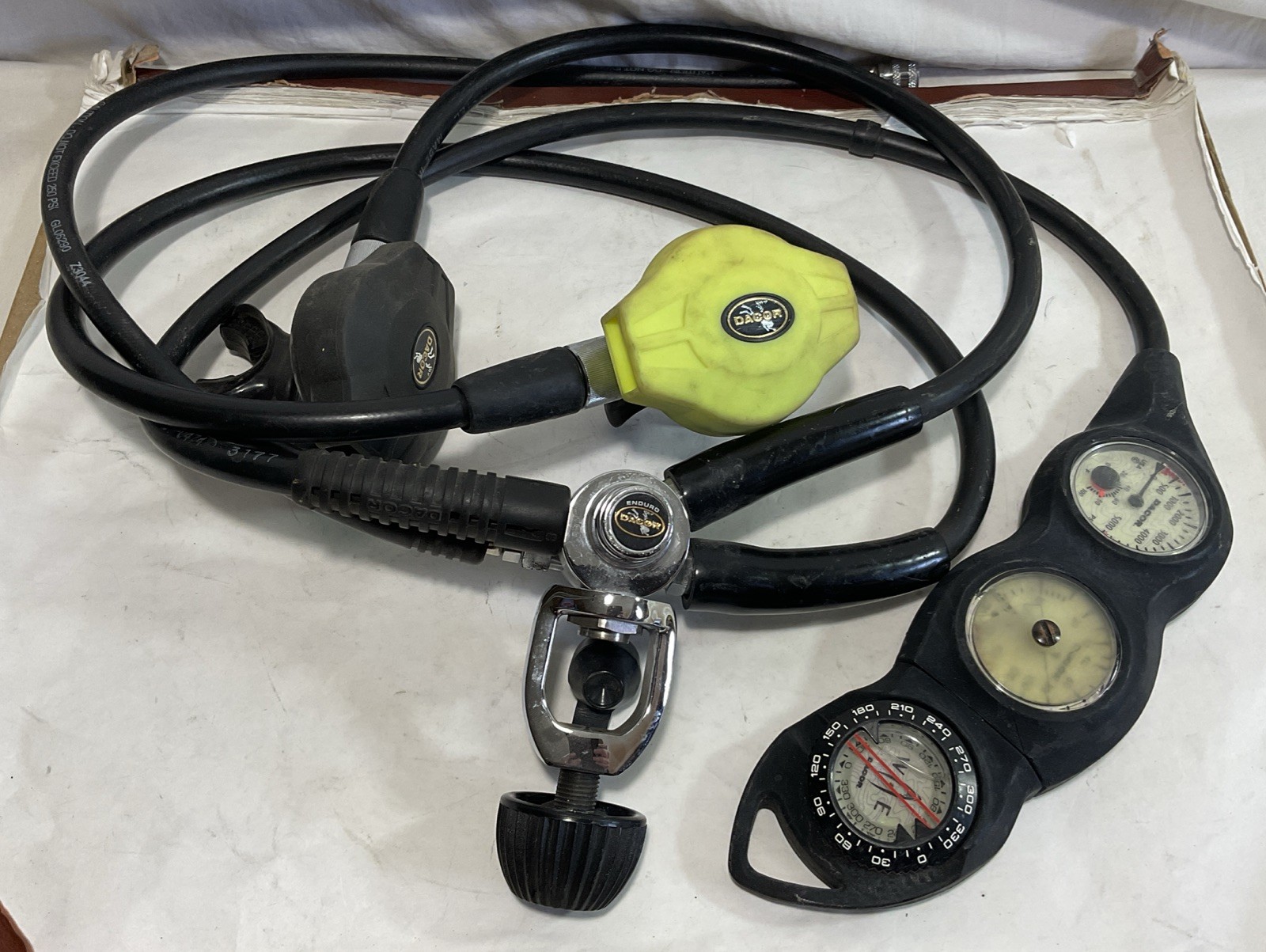 Dacor, Enduro, 1st Stage, Dacor 2nd Stage, Regulators, Gauges, Octopus,