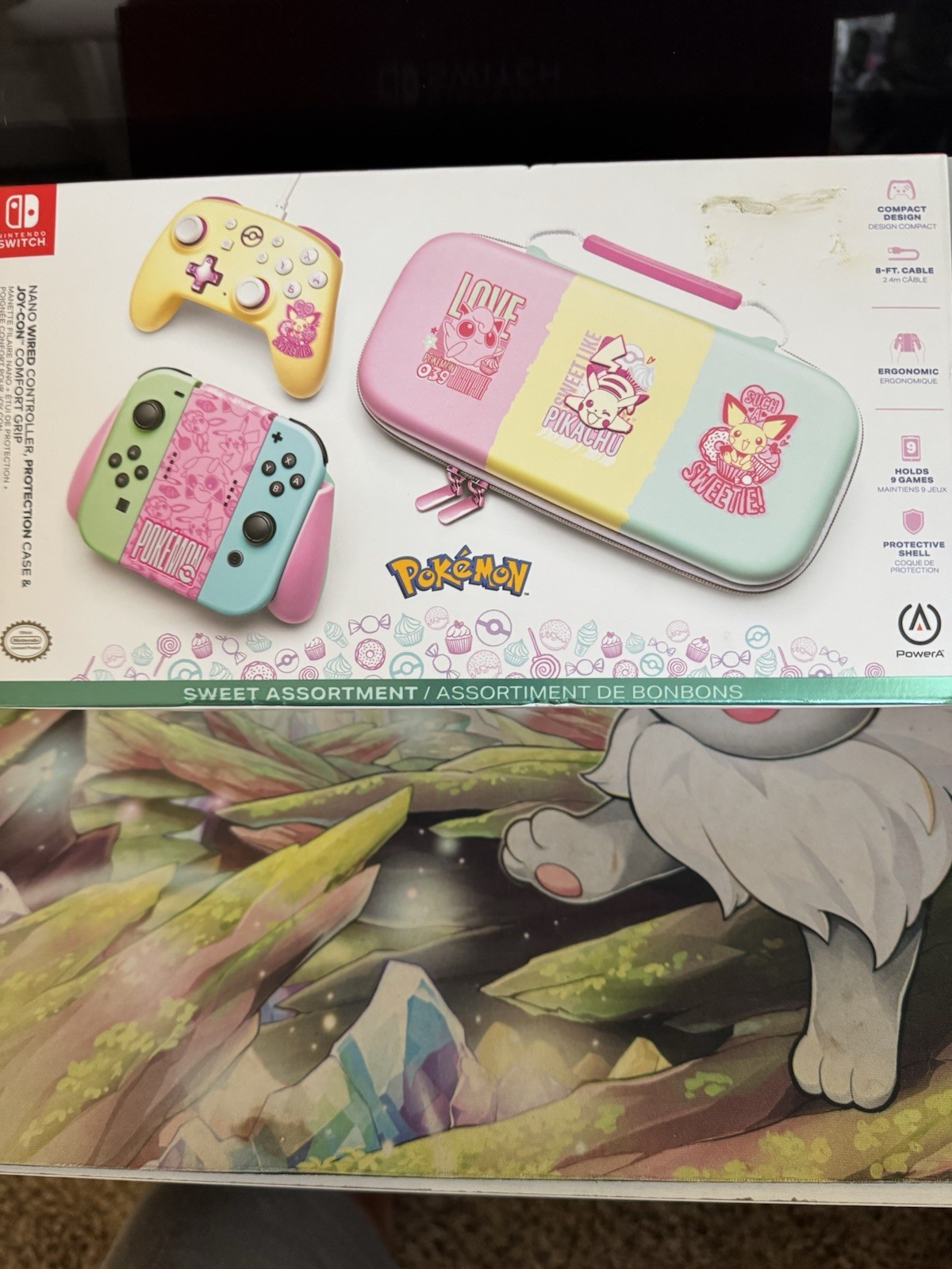 Pokemon:Sweet Assortment Nintendo Switch Accessesory set