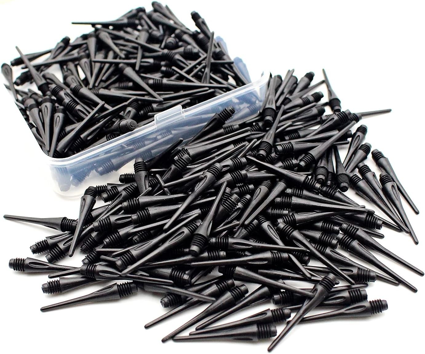 2BA Thread Plastic Tip Dart Points 300 Pack Soft Dart Tips Replacement Dart A...