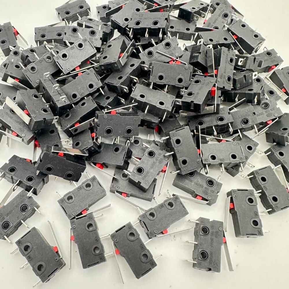 10PCS Tact Switch KW11-3Z 5A 250V Microswitch 3PIN Buckle New