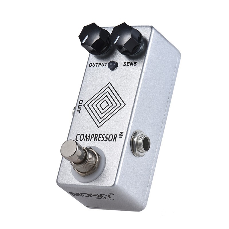 Guitar Effects Pedal Dynamic Compressor Mosky DYNA Comp True Bypass