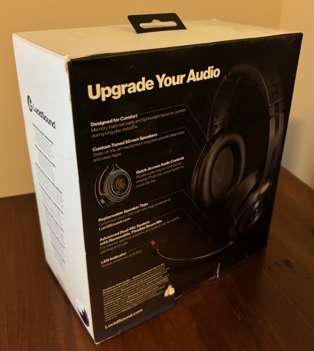 WIRED GAMING HEADSET WITH MIC LUCIDSOUND LS10P PLAYSTATION