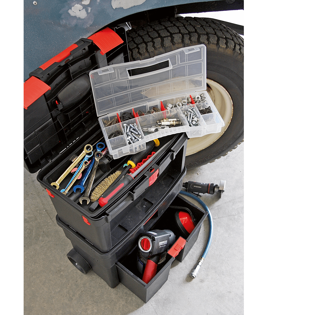 Sealey Rolling Tool Chest and Tool Box Stack