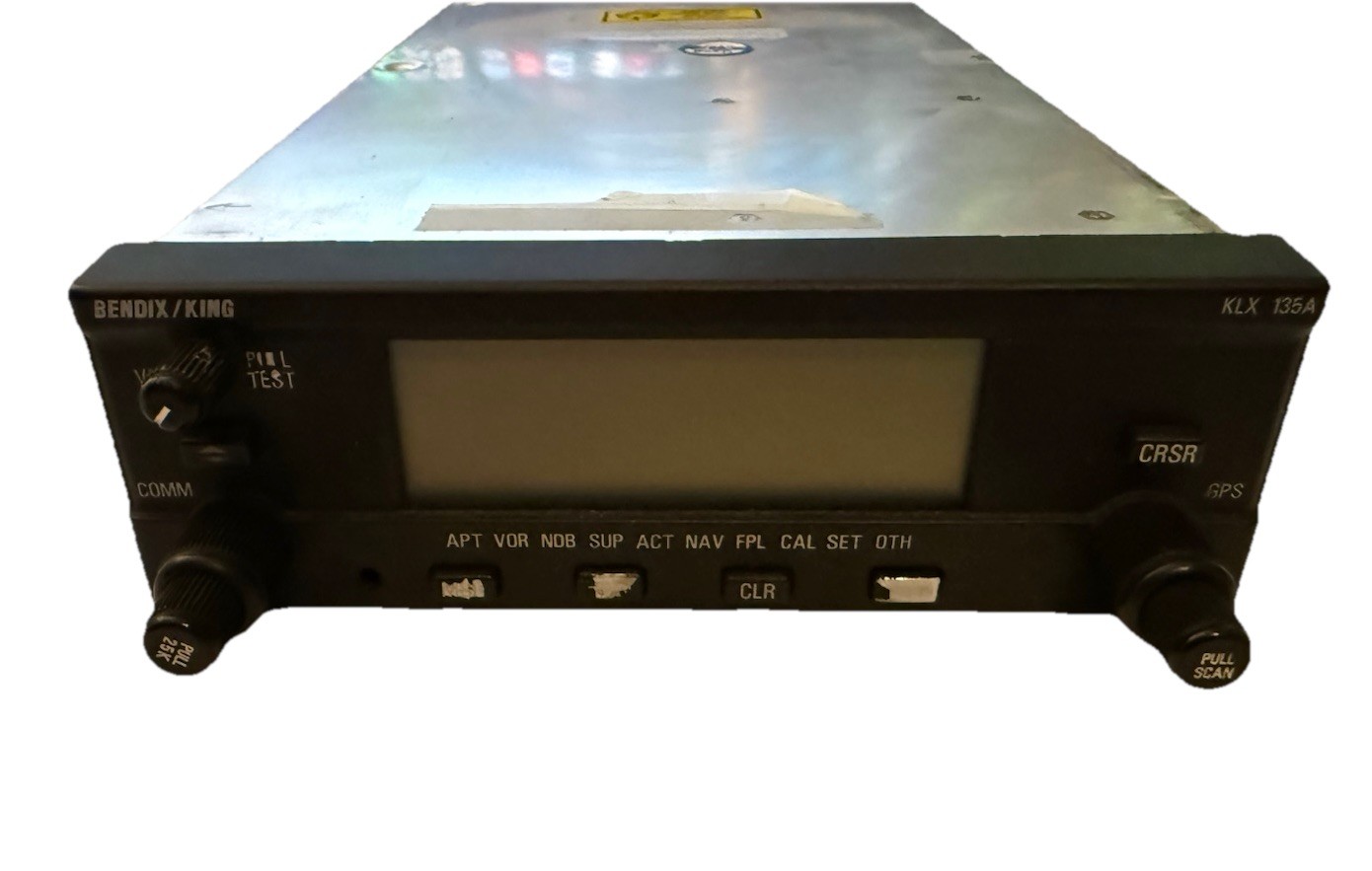 Bendix King KLX 135A Aircraft COM And GPS w/tray