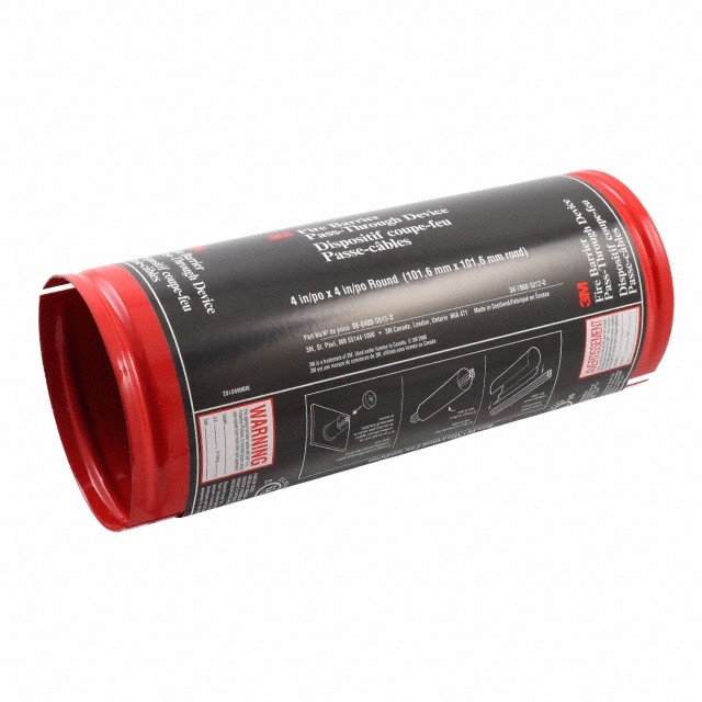 3M PT4RD 4" Round Fire Barrier Pass-Through Device 98-0400-5515-8 - NEW IN BOX