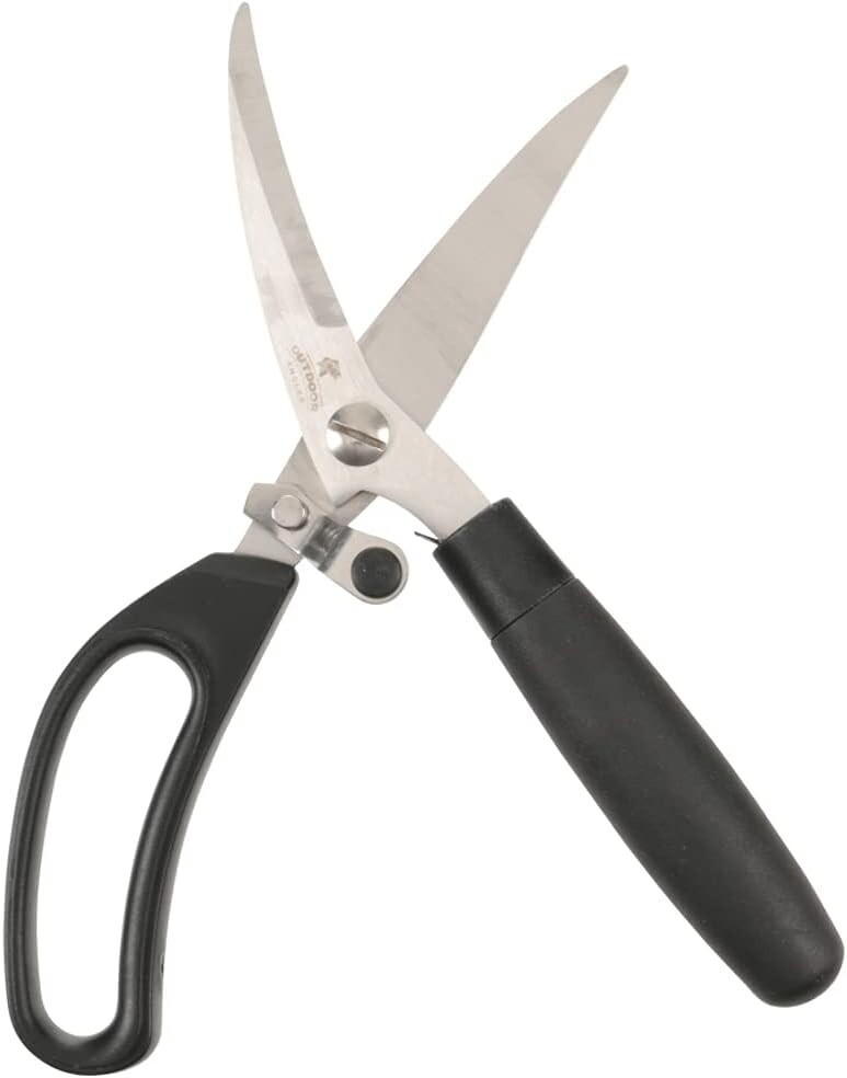 Outdoor Angler Fishing Shears~Stainless Steel~Cutting Bait~Cleaning Fish NEW