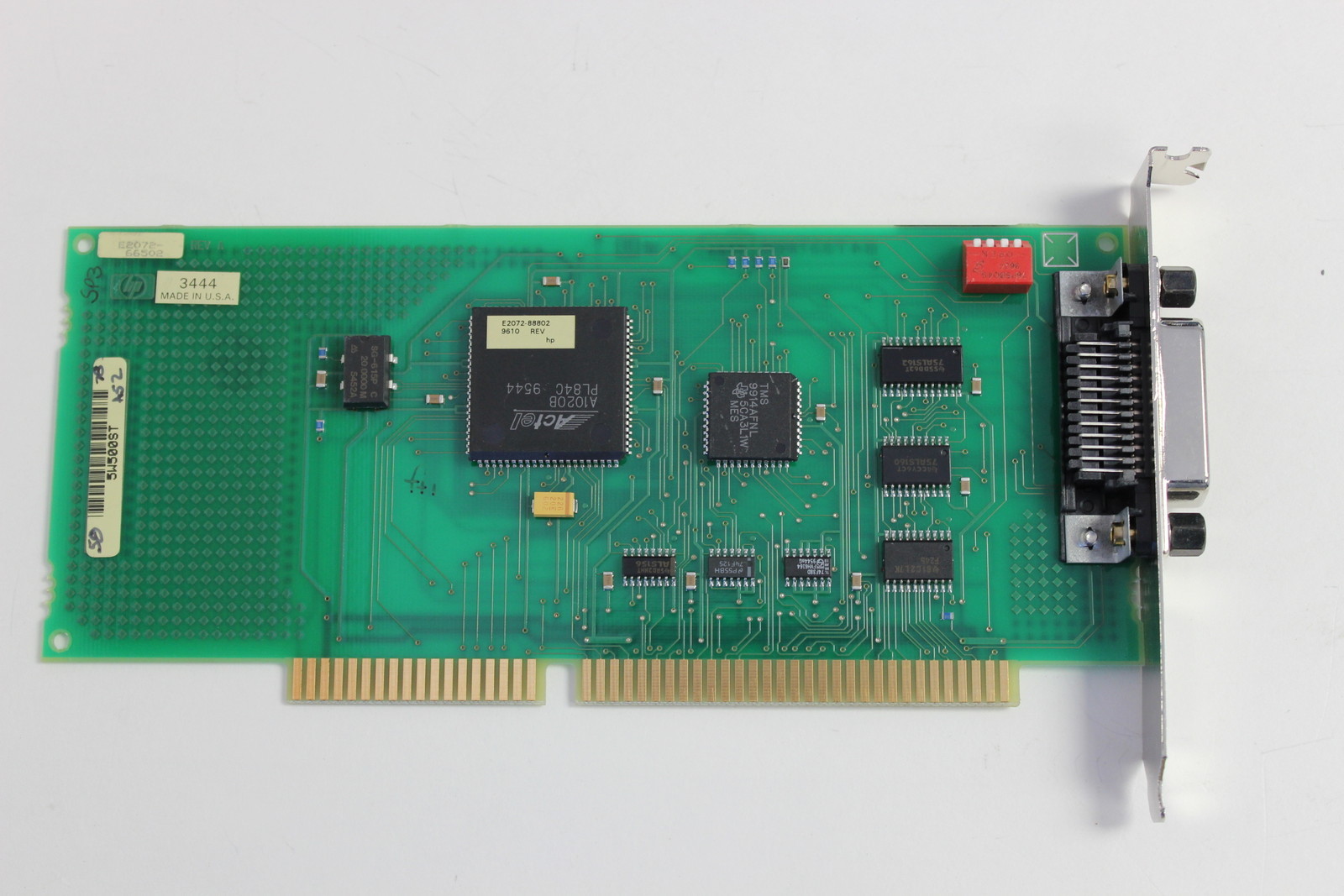 HP E2072-66502 ISA  HP-IB INTERFACE ADAPTER E2072/82340  WITH WARRANTY