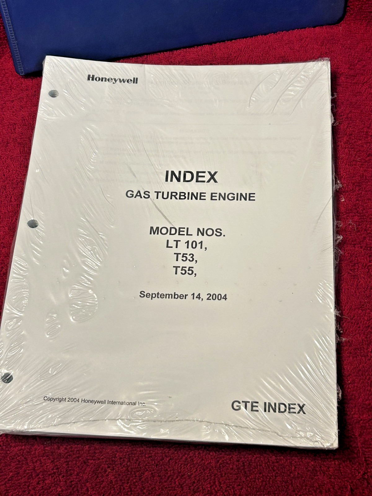 HONEYWELL GAS TURBINE ENGINE INDEX MODEL NOS LT 101, T53, T55 NEW SURPLUS