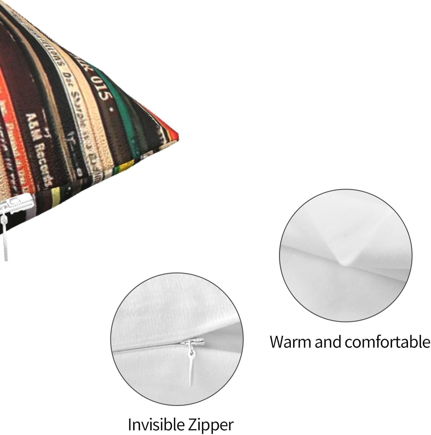 Classic Alternative Rock Records Square Pillow Case Throw Pillow Covers Decor...