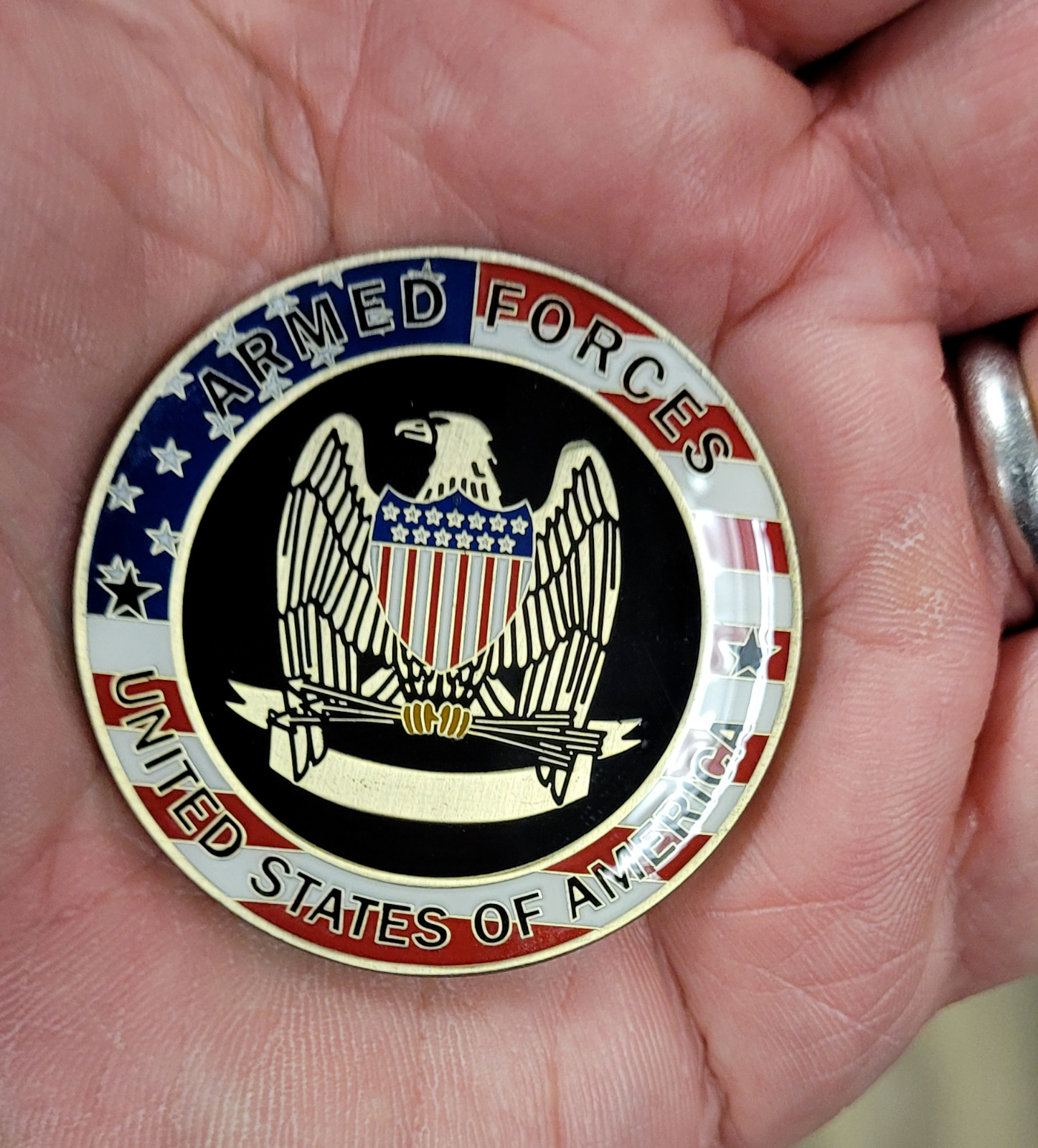 Naval Forces Japan Challenge Coin