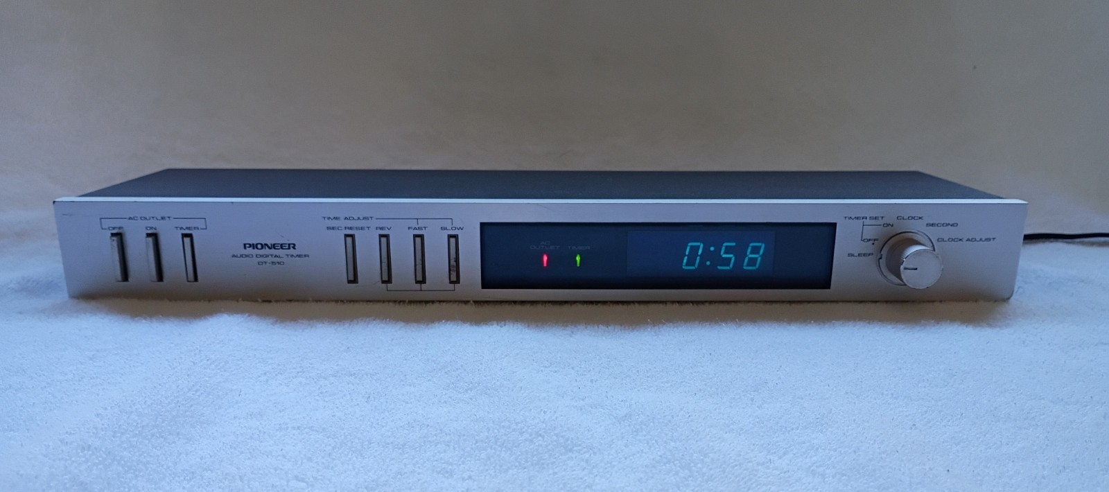 Pioneer DT-510 Audio Digital Timer