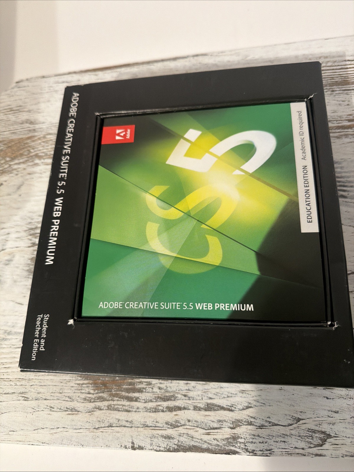 Adobe Creative Suite 5.5 Web Premium Student/Teacher Licensing Windows Open Box