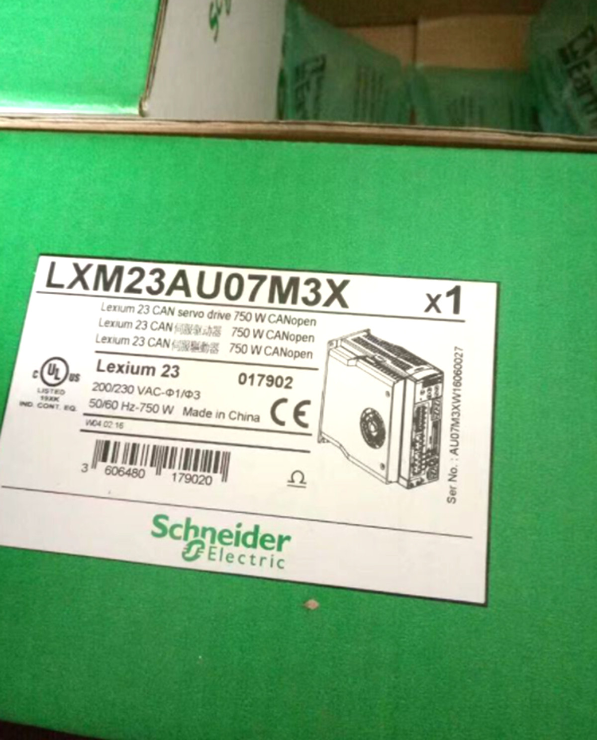 NEW SCHNEIDER LXM23AU07M3X Servo Drive