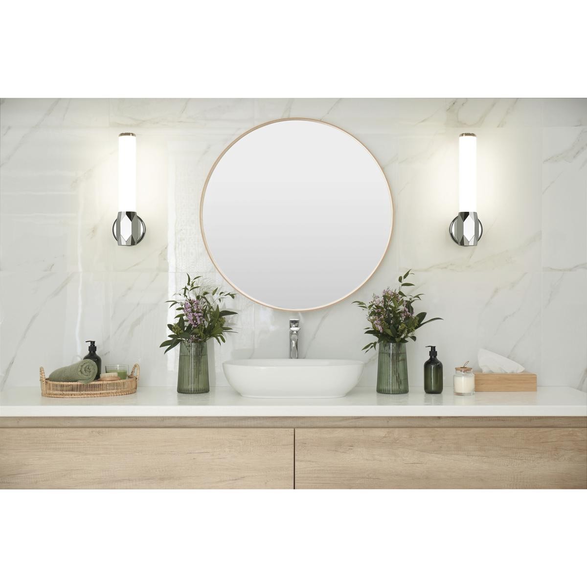 Z-Lite 1010-1S-CH-LED Cooper LED 4.75 inch Chrome Wall Sconce Wall Light