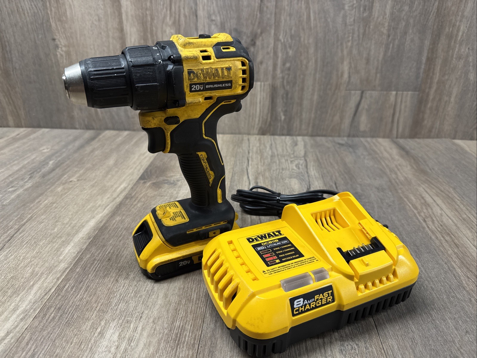 DeWalt DCD708 Cordless Drill Driver W/ Battery And Charger