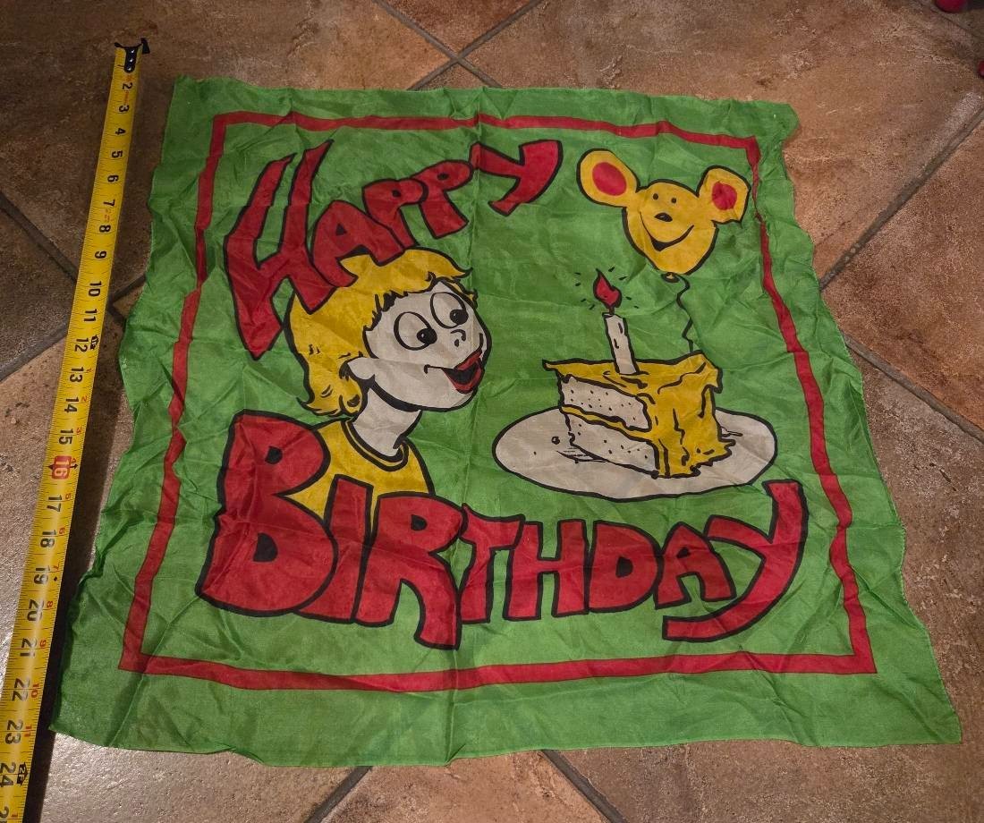 Happy Birthday Silk Magic Mentalism Tricks