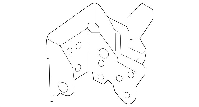Genuine Nissan Cruise Control Distance Sensor Bracket 28452-4AF0A