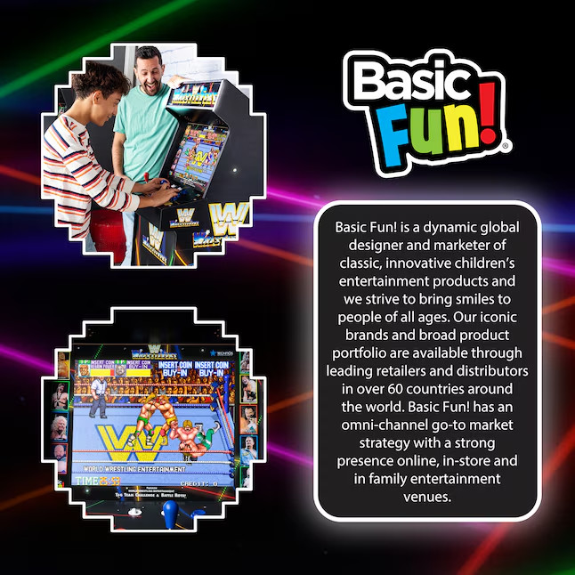 WWE WrestleMania Arcade Game Ultra Series 17in Screen Home Cabinet - FREE SHIP